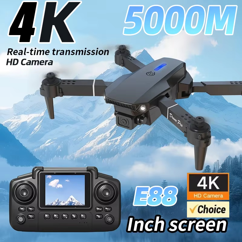 طائرة بدون طيار احترافية E88 م - مراجعة Drone Kit Professional وسعره